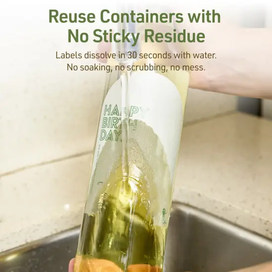 Avery Dissolvable Labels, 4.75" x 3.5" Arched {3}