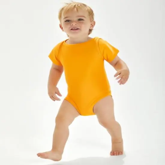 Rabbit Skins&reg; Infant Classic Jersey Bodysuit Yellow {1}