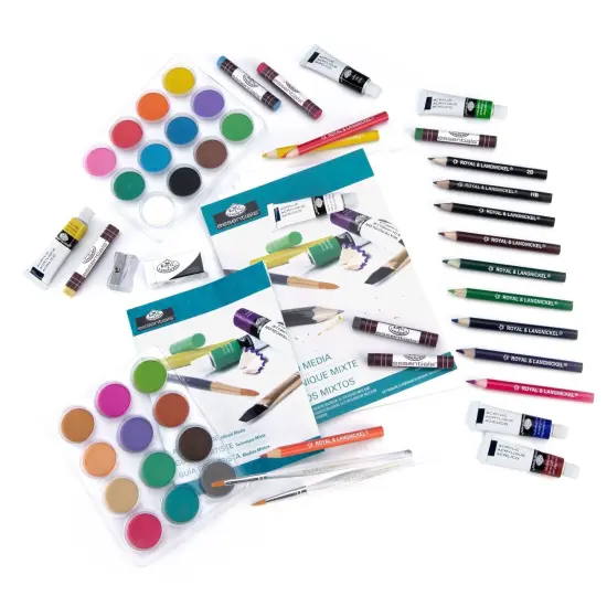 RSET-ART2820 | Mixed Media Art Set - 74pc {6}