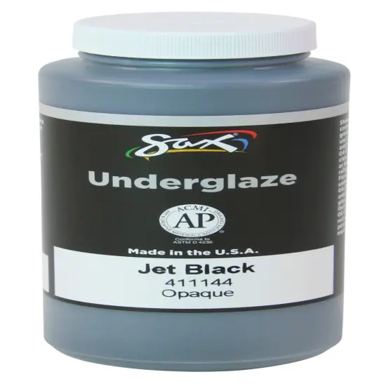 Sax Underglaze, Jet Black, 1 Pint {3}