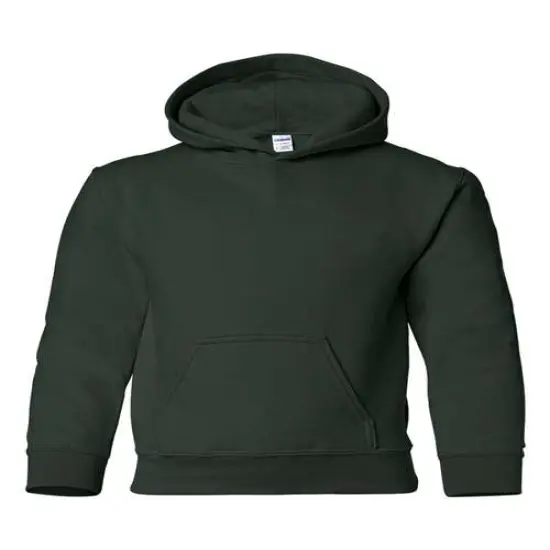 Gildan&reg; Youth Heavy Blend Hooded Sweatshirt Forest {1}