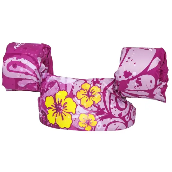 Puddle Jumper Child Deluxe Life Vest - Tropical Flowers (For Childred 33-55 lbs) {1}