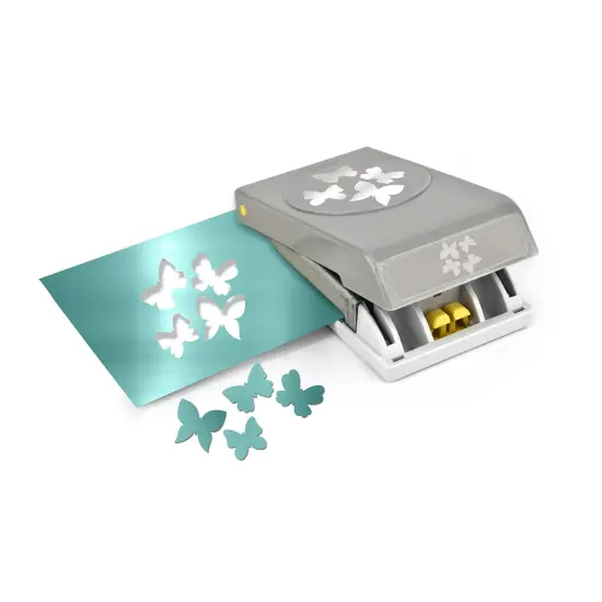 Large Punch-Confetti Butterfly {2}