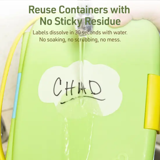 Avery Dissolvable Sticker Paper, 8.5" x 11" Rectangle {3}