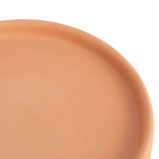 Okuna Outpost 12 Pack Small Terra cotta Plant Saucer for Flowers, Plant Trays for Pots with Drainage, Round Clay Plates for Indoor, Outdoor Plants, Prevents Excess Moisture and Spills (4.5 Inches) Orange {7}
