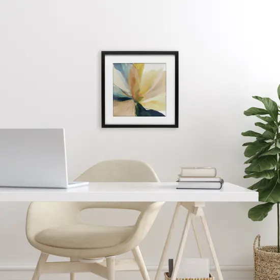 Stupell Industries Contemporary Sunshine Floral Framed Print Under Glass, design by Irena Orlov {2}