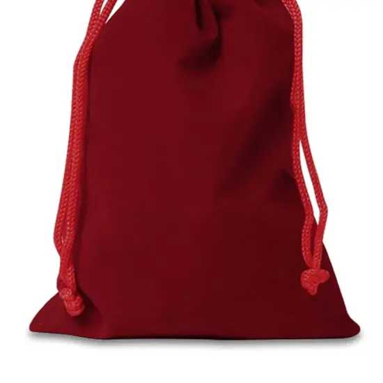 Velour Jewelry Pouch 4" x 5 1/2" Soft Storage {6}