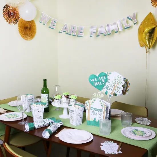 Big Dot of Happiness Family Tree Reunion - No Snap Family Gathering Party Table Favors - DIY Cracker Boxes - Set of 12 {7}