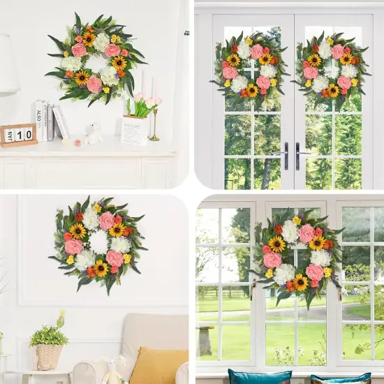 Spring Wreaths for Front Door {5}