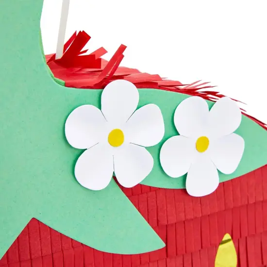 Sparkle and Bash Strawberry Pinata - Fruit-Themed Summer Birthday Party Decorations - Strawberry Themed Pinata {5}