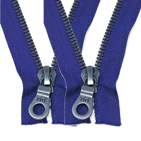 Zipper &ndash; Purple 8MM Antique Nickel Closed Bottom {4}