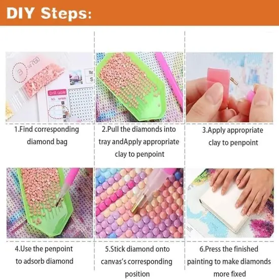 Forest Bear Diamond Painting Kits for Beginner - 5D Bear Diamond Art Kits for Adults, DIY Animal Diamond Painting Gem Art Crafts, Diamond Art Painting {4}