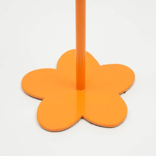 Floral Fusion Candle Holder, Orange {5}