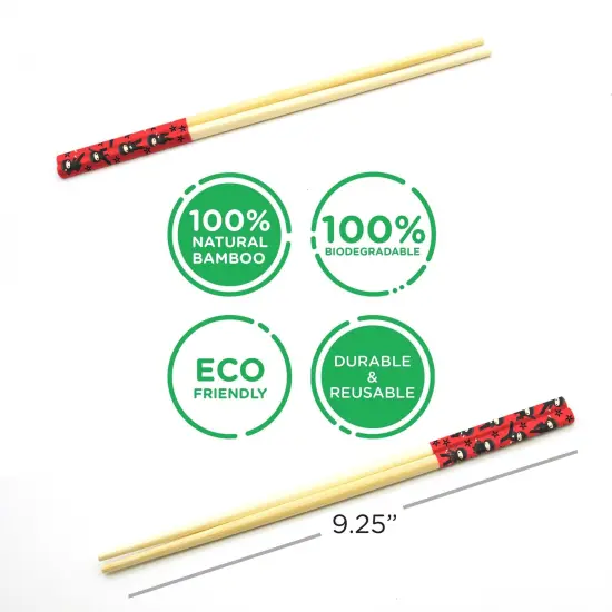 Ninja GAMAGO Cast Bamboo Chopsticks | Set of 4 {4}