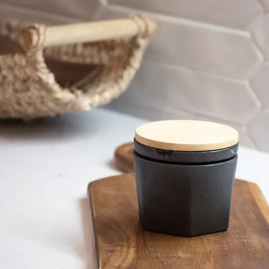 Lehman's Cast Iron Spice Grinder 3-Piece Set, Heavy Duty Manual Spice Mill for Fresh Herbs Salt Pepper and More, Durable Easy-to-Use Kitchen Tool {5}