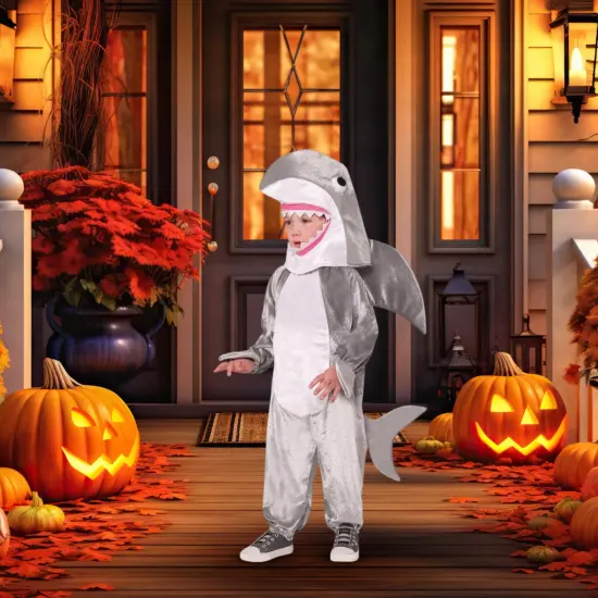Gray Shark Child Costume {4}