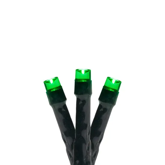 Northlight LED Wide Angle Christmas Lights - Green - 9.5' Green Wire - 20ct {1}