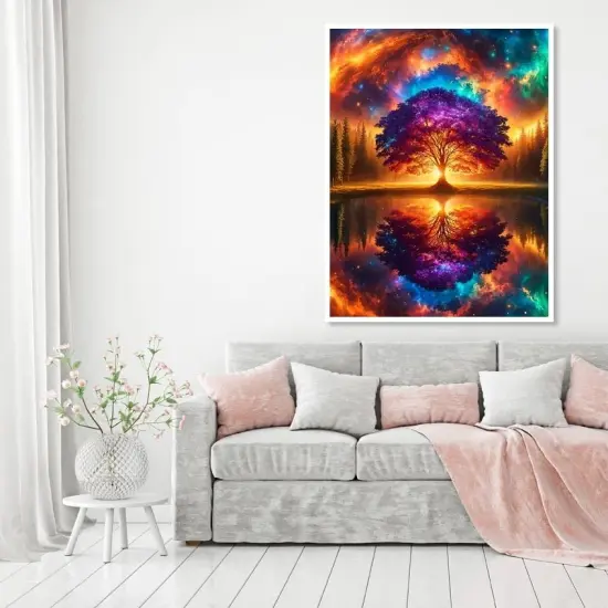 5D Tree of Life Diamond Painting Kits for Adults Beginners,DIY Round Drill Diamond Art Kits Full Colorful Tree Paint by Diamonds Dot Gem Art Crystal Easy,Home Wall Decor 16 X 12 Inch {2}