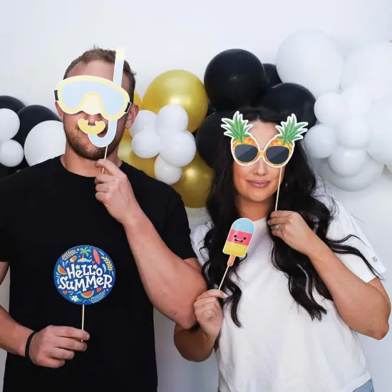 41 pcs of Summer Photo Booth Props {5}