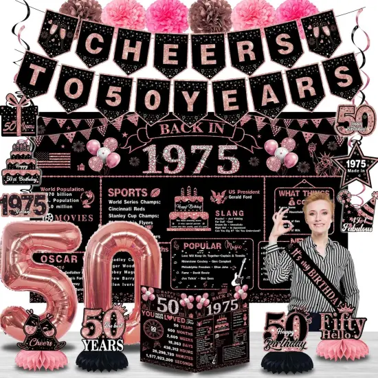 22pcs Birthday Decorations for Women {1}