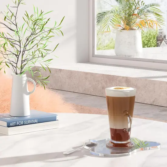 Acrylic Coaster Decorative Plates {2}