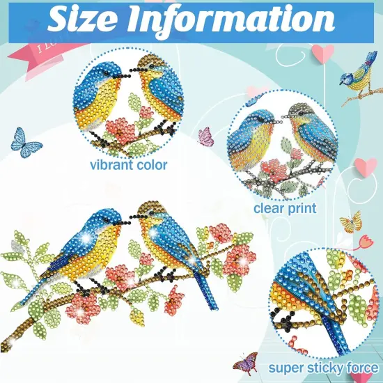 32 Pcs Spring Diamond Painting Kits {4}