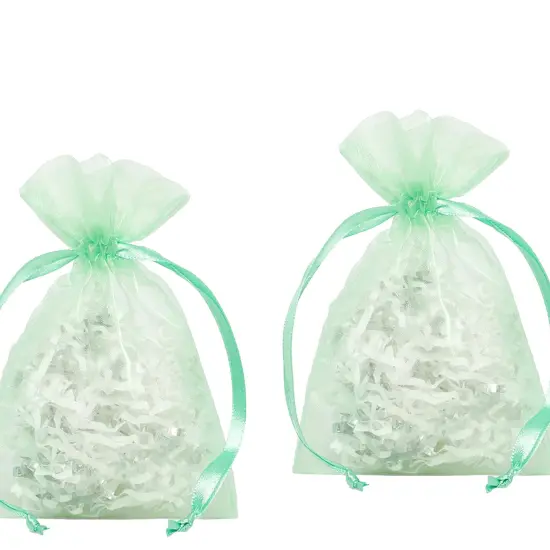 Mini Organza Pouch 6&rdquo; x 9&rdquo; for Small Present Packaging {5}