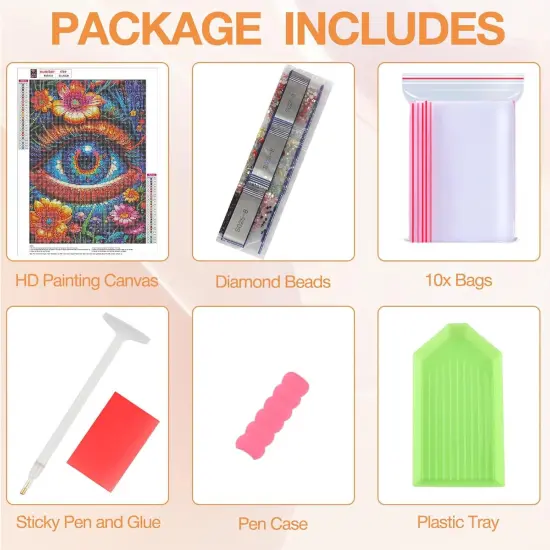 Diamond Painting Kits for Adults, Bee Diamond Art Kits, 5D Sunflowers Diamond Painting, DIY Round Full Drill Diamond Painting Gem Arts and Crafts for Home Decor 12x12 inch {5}