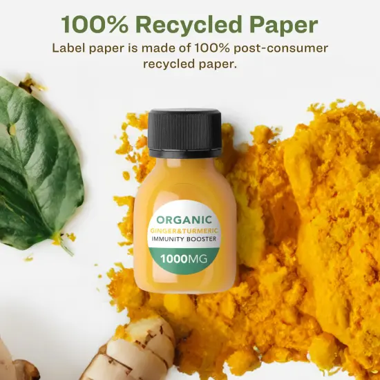 Avery Recycled Matte White Labels,3/4" diameter Round {2}