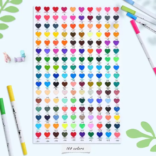 Markers for Adult Coloring Books No Bleeding {3}