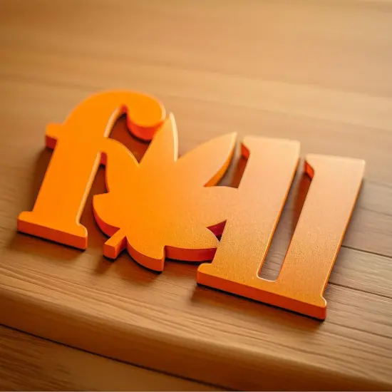 Fall Wooden Blocks Table Top Decor {5}