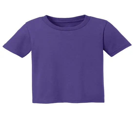 Port & Company&reg; Toddler Core Short Sleeve Cotton Tee Purple {2}