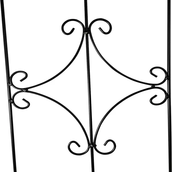 Larger Garden Trellis Plant Support Wire Lattice Grid Panel Stake Fence, 70"x20" {5}