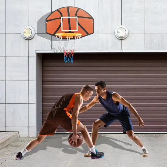 Indoor Outdoor Basketball Games with Large Shatter-proof Backboard {3}