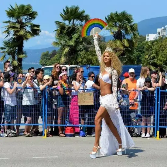 Rainbow Hand Fans, 12 Count, Pride Folding Fans Hand Held, June Party Decoration, Plastic Fan for LGBTQ Pride Party Decoration Foldable Fan {3}