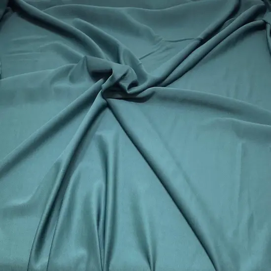 1 Yard Scuba Techno Knit Solid Fabric Smooth Stretch Apparel & Crafts 58"-60" Width Hunter Green {1}