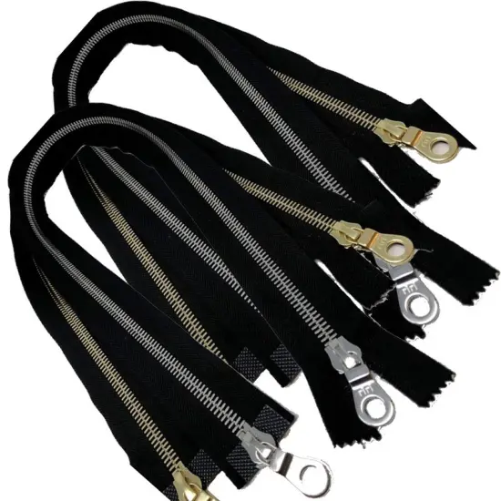 Black 27.5" 8MM Two-Way Separating Brass or Nickel {7}