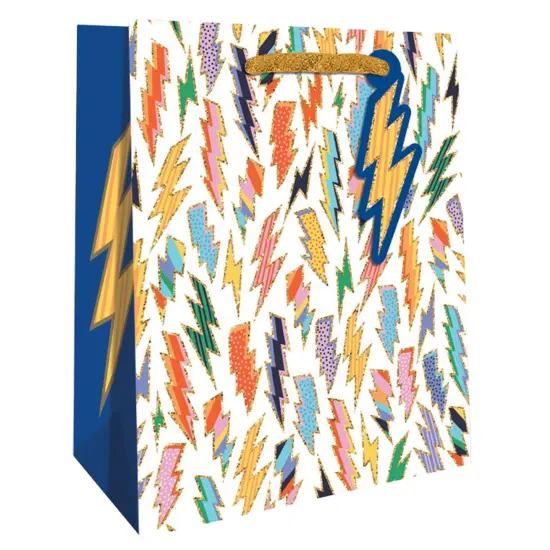 Pack/6: Lightning Gift Bag - 8 x 4 x 10" {1}