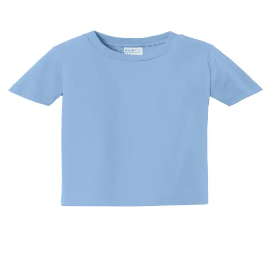 Port & Company&reg; Toddler Short Sleeve Crewneck Fan Favorite Tee Light Blue {2}