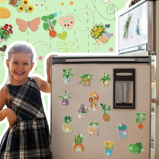 30 Pcs Diamond Painting Magnet kits {2}