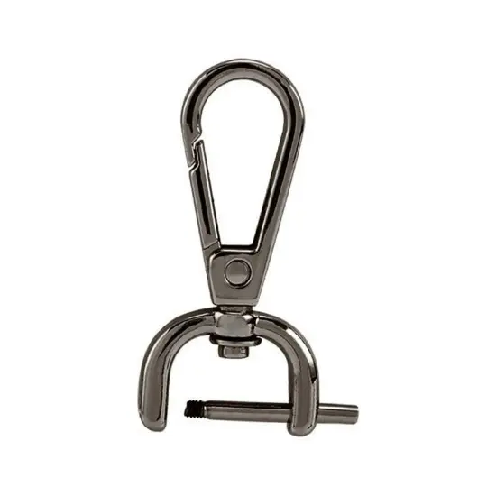 Swivel Hook Thick Antique Nickel 2.1/4" long 2" wide {3}