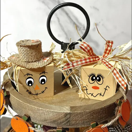 Fall Stencils Scarecrow Stencil - 5inch {2}