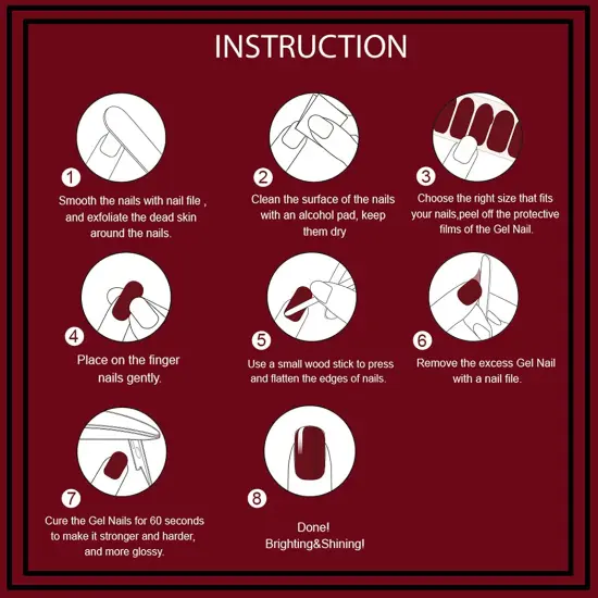 20 Sheets Mixed Halloween & Christmas Nail Wraps Stickers {3}