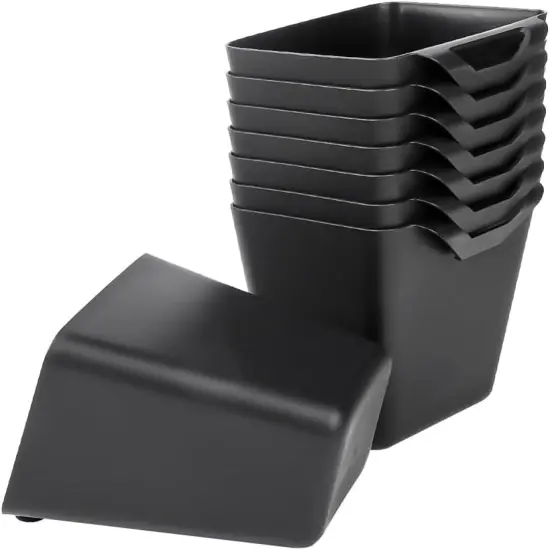 8 Pack Hanging Cup Holders, Multipurpose Rolling Cart Accessories Utility Cart {1}