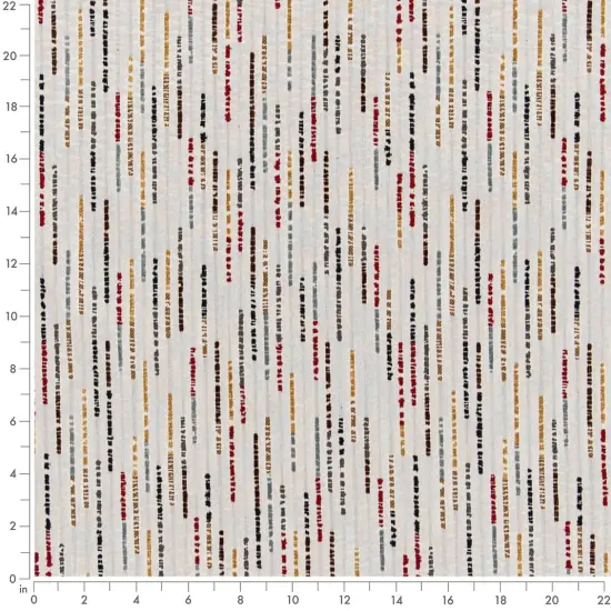 Harvest - Black,Brown,Red & Burgundy Abstract & Geometric Upholstery Fabric 54 Inches" {3}