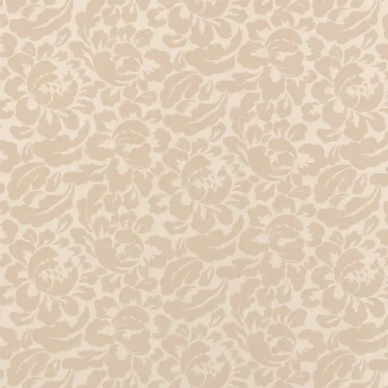 Neutral - Beige & Taupe Floral Upholstery Fabric 54 Inches" {1}