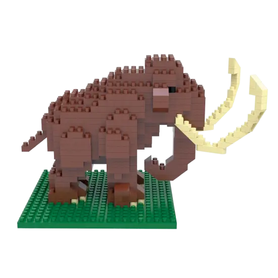 Mini Building Blocks - Wooly Mammoth {2}