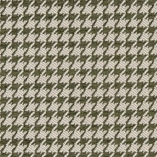 Upholstery Fabric - Green Check & Houndstooth Upholstery Fabric 54 Inches" {1}