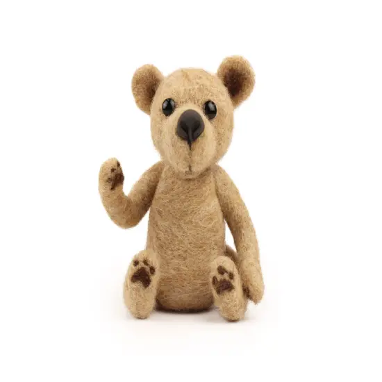 Felting Kit - Little Jointed Bear Needle Felt Kit {2}