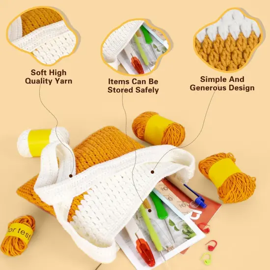 Crochet Tote Bag Kit {2}